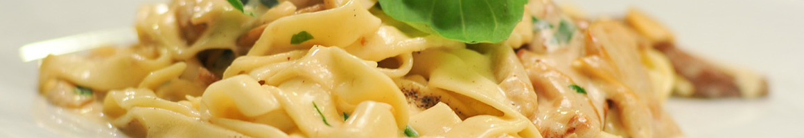 Eating Italian at Parma Nuova restaurant in New York, NY.